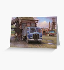 AEC Mercury Mk II tipper Greeting Card