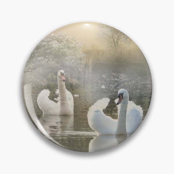 Item preview, Swans in the Mist designed and sold by MoragBates.