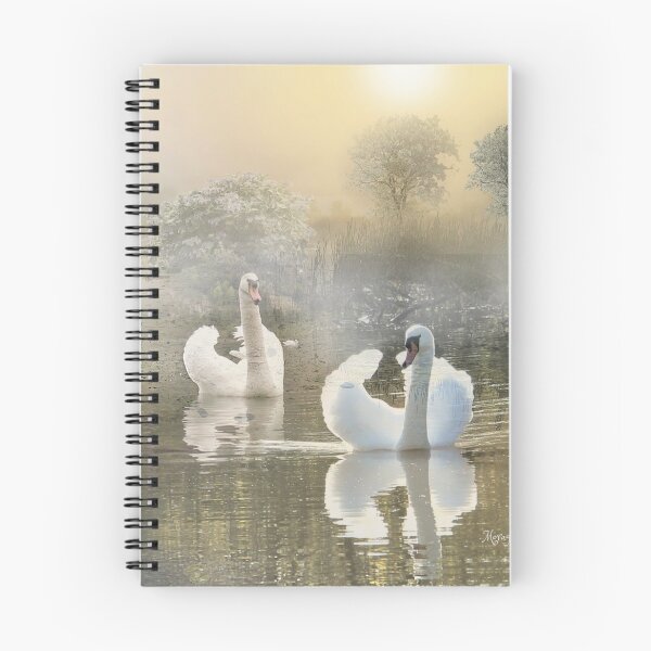 Item preview, Swans in the Mist designed and sold by MoragBates.