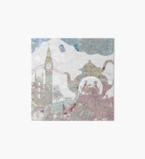 4 o'clock tea London Map Art Board