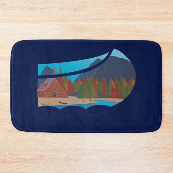 Item preview, Canoe Mountains Silhouette designed and sold by careerdesigns.