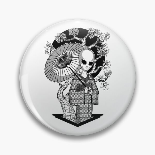 Item preview, The alien Geisha designed and sold by ToleStyle.
