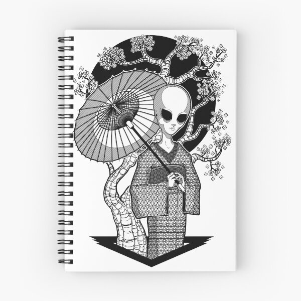 Item preview, The alien Geisha designed and sold by ToleStyle.