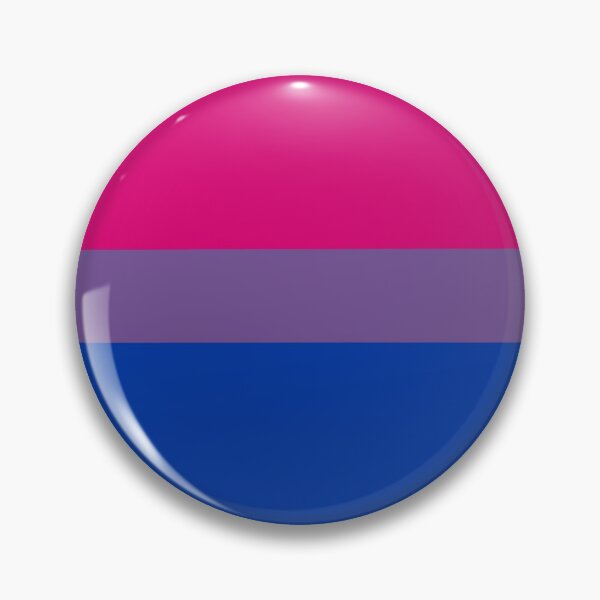 Bisexuelle Flagge Button