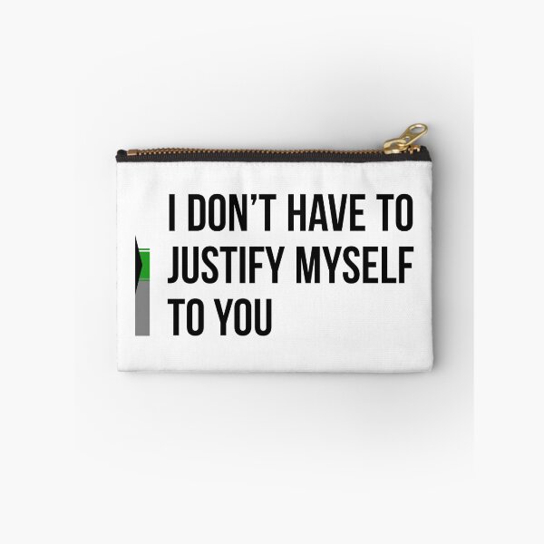 Item preview, Demiromantic: I Don't Have to Justify Myself to You designed and sold by ResonantColors.