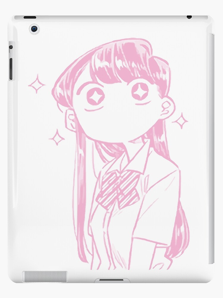 komi san can't communicate manga komi cat blush! iPad Case & Skin for Sale  by mushopea