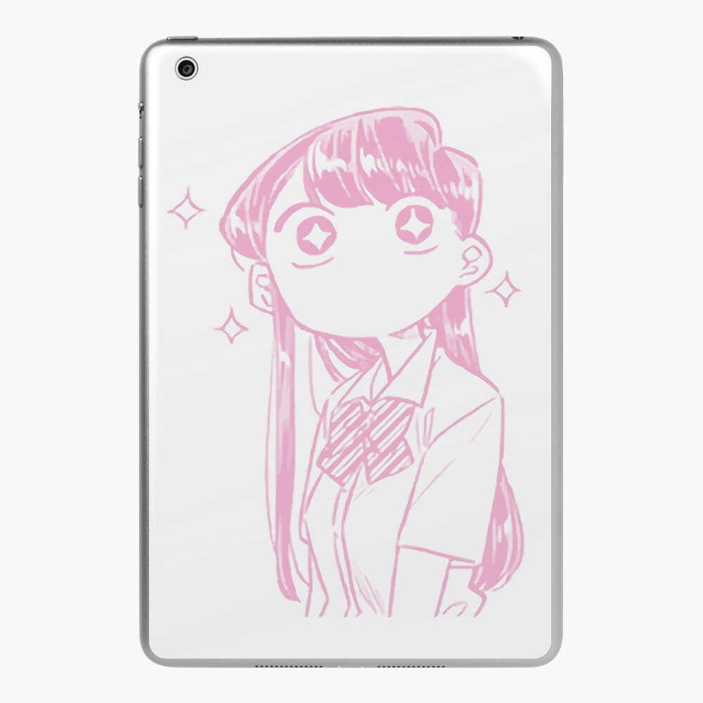 komi san can't communicate manga komi cat blush! iPad Case & Skin for Sale  by mushopea