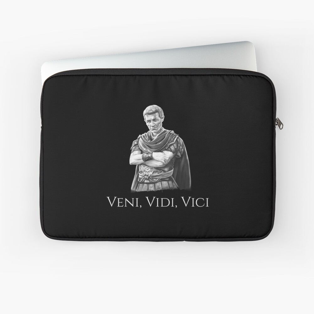 Coque Et Skin Adhesive Ipad Gaius Julius Caesar Citation Veni Vidi Vici Spqr Histoire Romaine Antique Par Styrman Redbubble