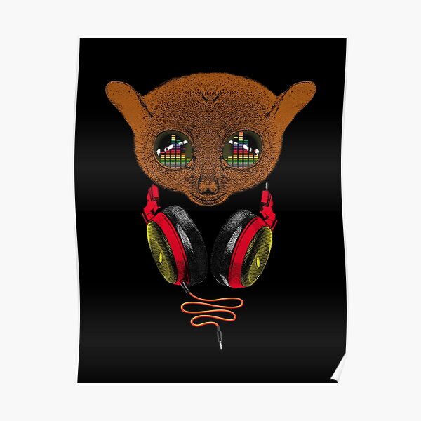 DJ Tarsier Poster