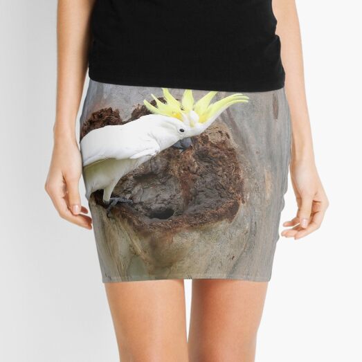 A Golden Crown Mini Skirt