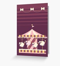 Mareep-Go-Round Greeting Card