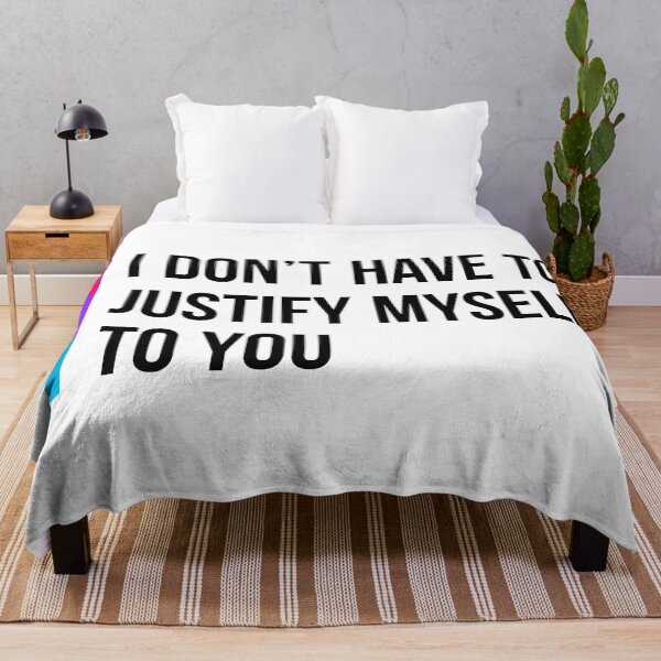Item preview, Androgyne: I Don't Have to Justify Myself to You designed and sold by ResonantColors.