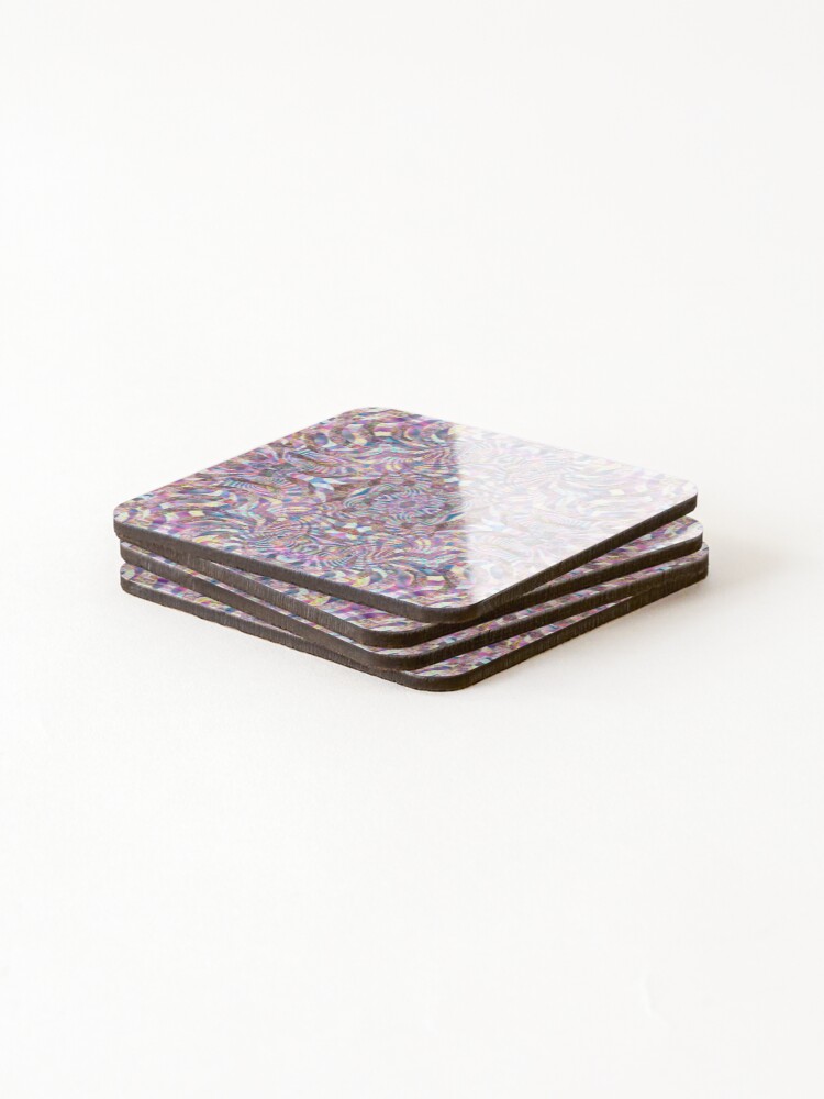 Thumbnail 4 of 5, Coasters (Set of 4), Patterns Over Patterns. designed and sold by MindTravel.