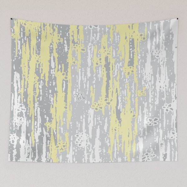 Item preview, Yellow Grey Colors Gradient Pattern. pastel, modern, decor, RedBubble. designed and sold by PrintedDreams.