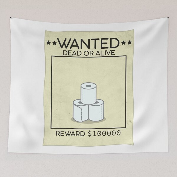 Item preview, Toilet Paper Wanted Post Shortage  designed and sold by Gavirlas.