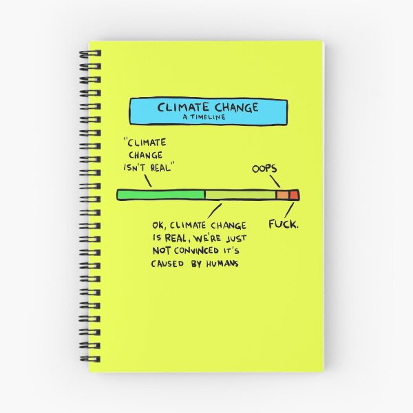 Item preview, Climate change timeline designed and sold by RAWWR.