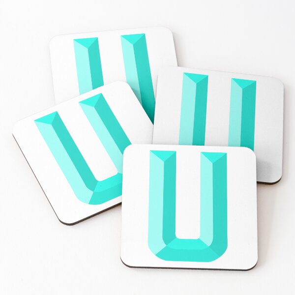 Item preview, Bevel Letter "U" designed and sold by isacaste.