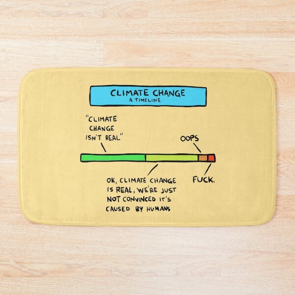 Item preview, Climate change timeline designed and sold by RAWWR.
