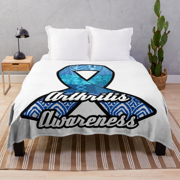 Item preview, Blue Ribbon Arthritis Awareness  designed and sold by artbyomega.