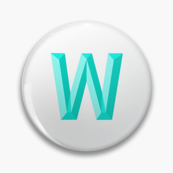 Item preview, Bevel Letter "W" designed and sold by isacaste.