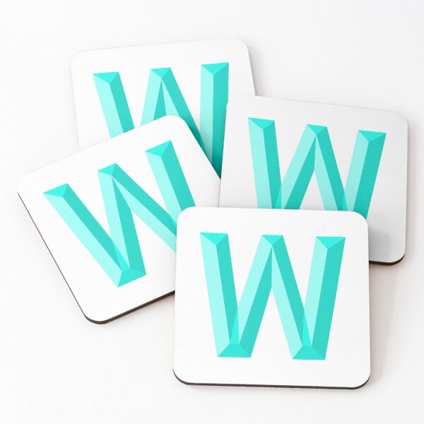 Item preview, Bevel Letter "W" designed and sold by isacaste.