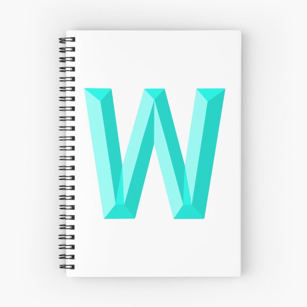 Item preview, Bevel Letter "W" designed and sold by isacaste.
