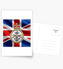 British Armed Forces Emblem 3D Postcards