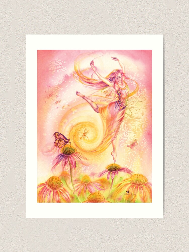 Fairy Dance Art Print By Michelletracey Redbubble