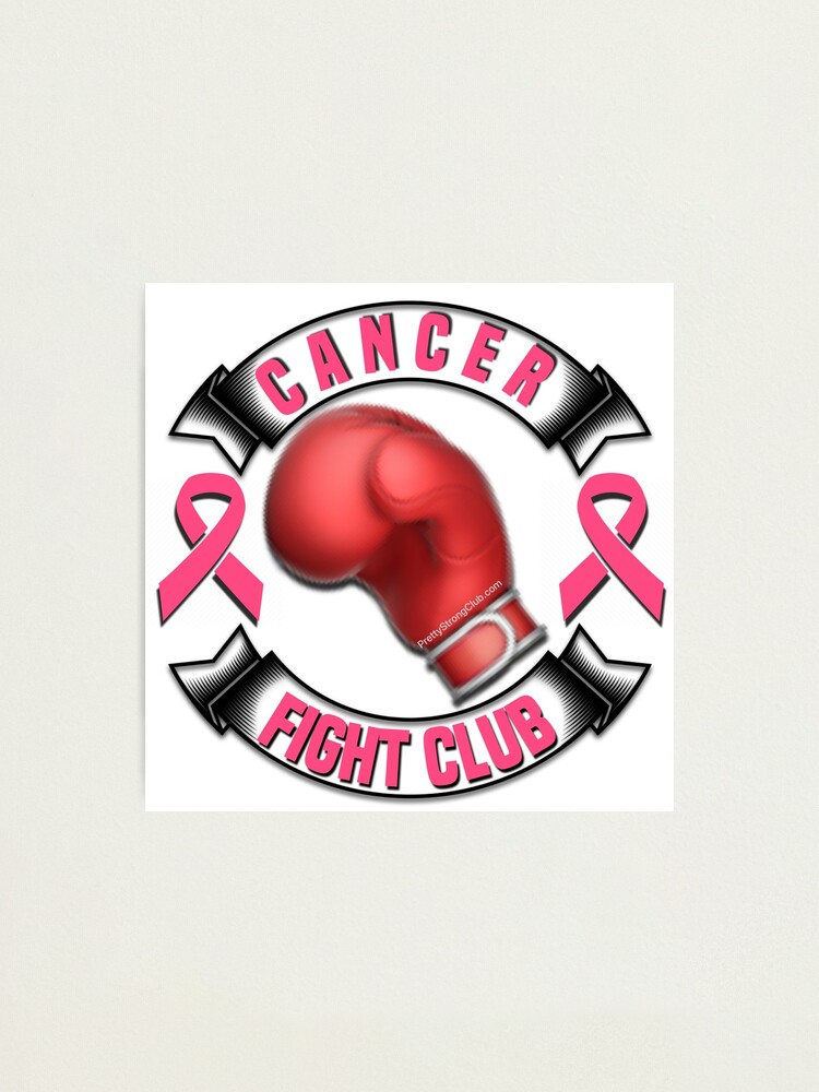 Alternate view of Cancer Fight Club Photographic Print