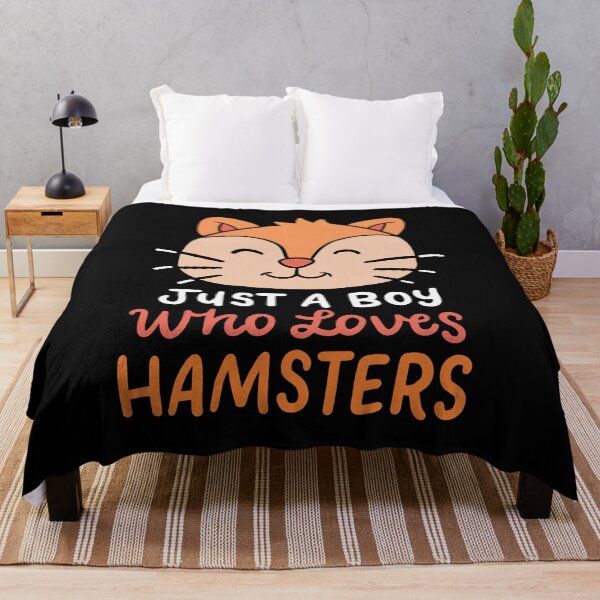 Item preview, Just A Boy Who Loves Hamsters designed and sold by Betsytiptoe.