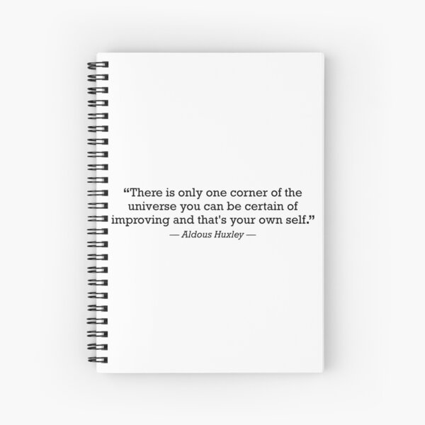 Item preview, Aldous Huxley Improving Your Own Self Quote designed and sold by JackCurtis1991.