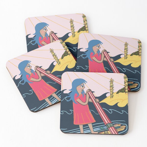 Item preview, Six of Swords designed and sold by abbeyrosete.