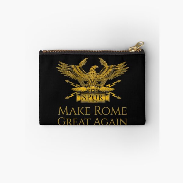 Item preview, Make Rome Great Again Legionary Aquila Motivational Ancient Rome SPQR Eagle Standard designed and sold by Styrman.