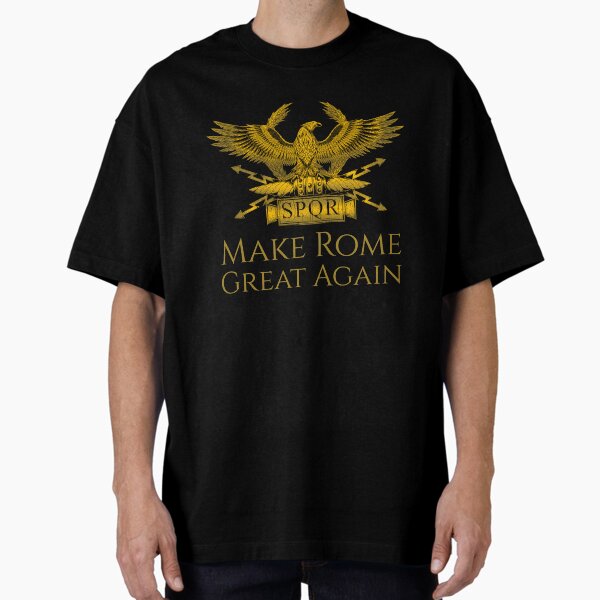Aperçu de l'œuvre Rendre Rome grande encore Légionnaire Aquila Motivation Ancienne Rome SPQR Eagle Standard créée et vendue par Styrman.