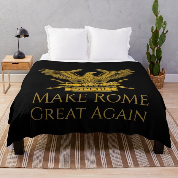 Item preview, Make Rome Great Again Legionary Aquila Motivational Ancient Rome SPQR Eagle Standard designed and sold by Styrman.