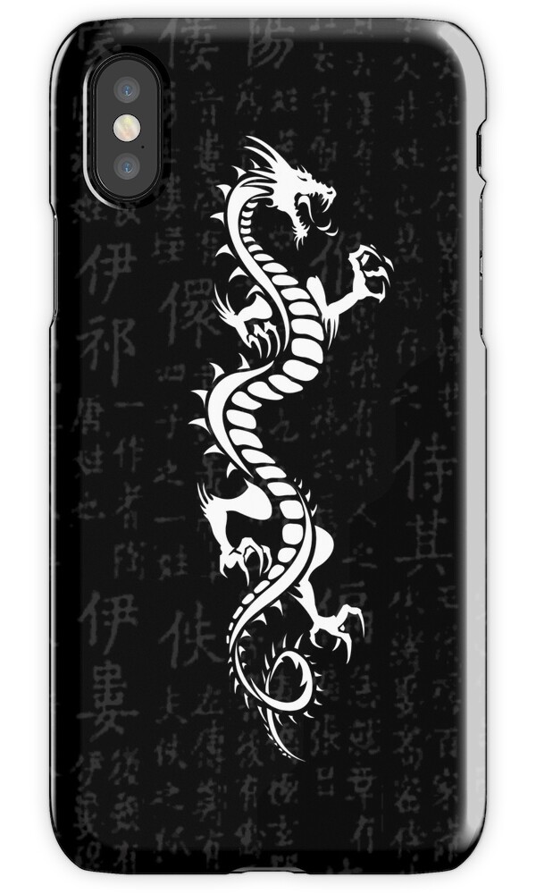 "White Dragon" iPhone Cases & Skins by SafireRose Redbubble