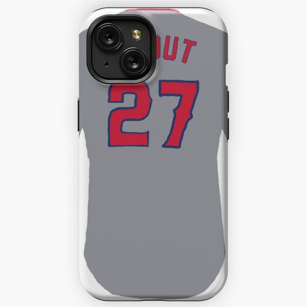 Mike Trout Los Angeles Angels Jersey Back Phone Case iPhone Case & Cover  Art Board Print for Sale by cwijeta