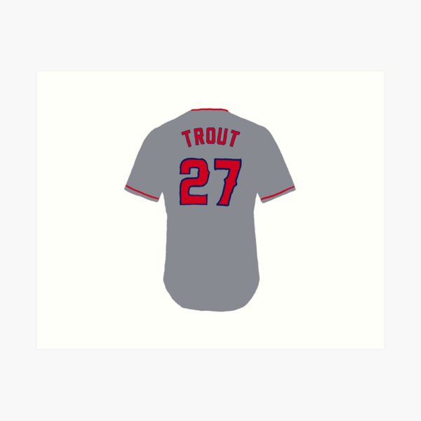 Mike Trout Print – Hobrecht Sports Art