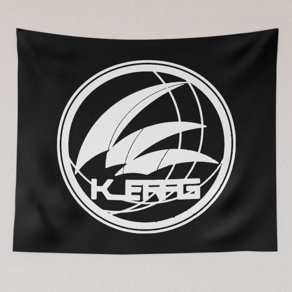 Item preview, Arknights - Kjerag Logo (white) designed and sold by ASTlogo.