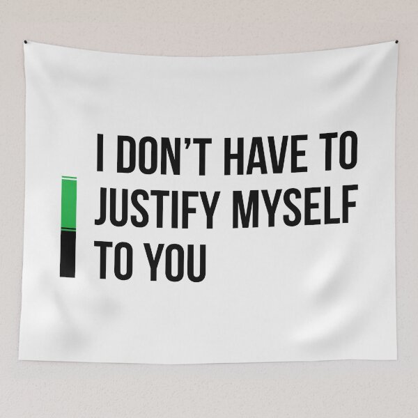 Item preview, Neutrois: I Don't Have to Justify Myself to You designed and sold by ResonantColors.
