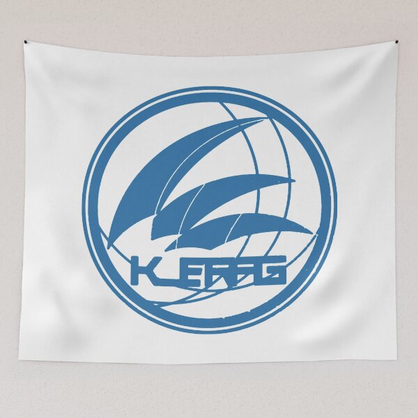 Item preview, Arknights - Kjerag Logo (blue) designed and sold by ASTlogo.