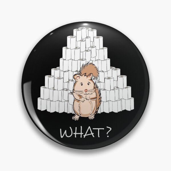 Item preview, Toilet paper panic buy cute squirrel  designed and sold by Teecha.