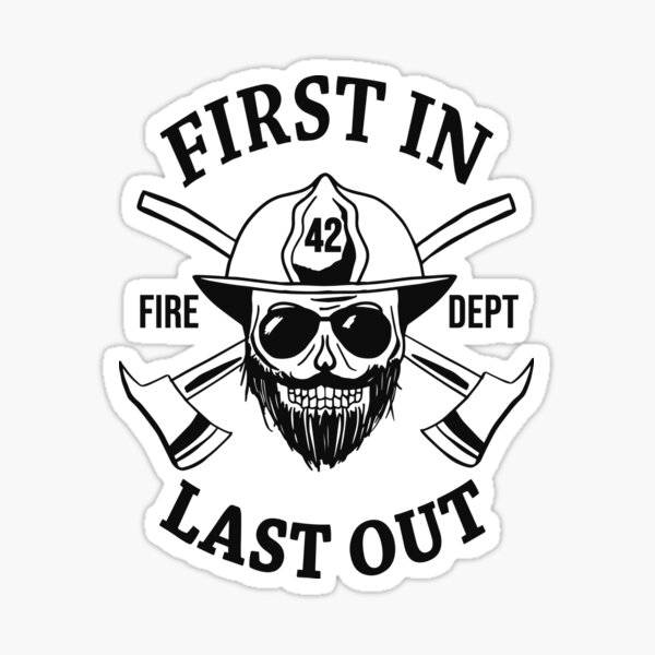 Firefighter Sticker