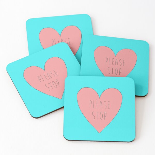 Item preview, please stop heart designed and sold by kate-with-a-k.