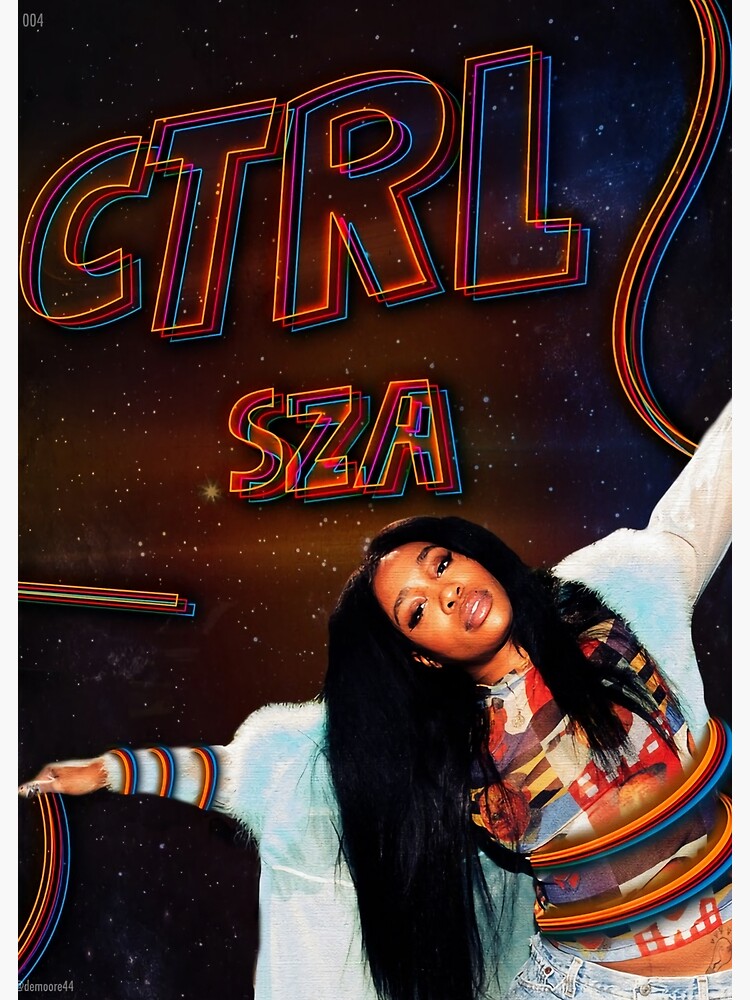 SZA Ctrl Poster by venustears