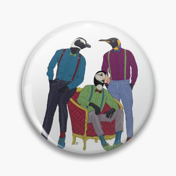 Item preview, penguins with bow tie designed and sold by estanisaboal.