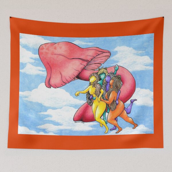 Item preview, Shroom Dance designed and sold by Jack & Raven Art.