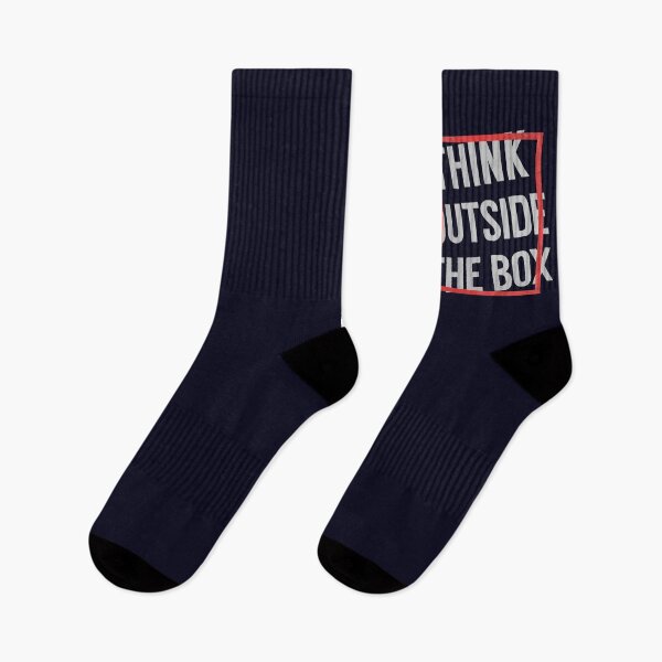 Item preview, Think Outside the Box typography designed and sold by RAWWR.