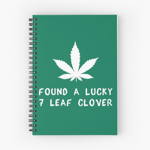 Item preview, Found A Lucky Seven Leaf Clover Funny St Patricks Day 420 Pot Day designed and sold by the-fanatic.
