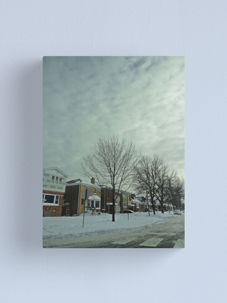 Alternate view of Winter Time Scene Canvas Print